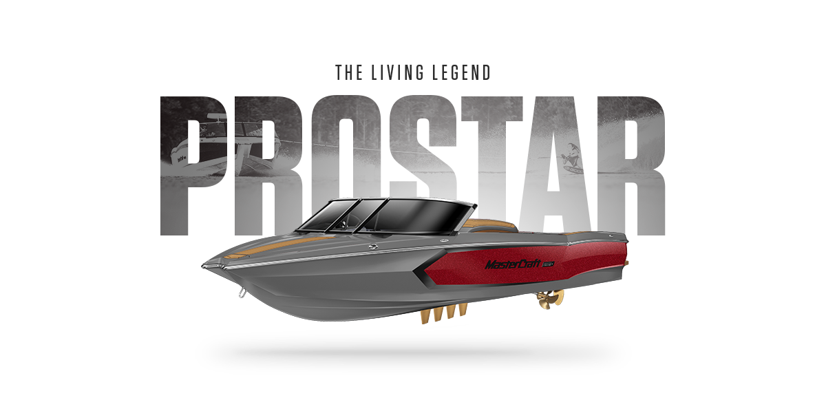 Mastercraft Boat Prostar Transom Decal Pro Star Drop Shadow Cream//Mountain Rock